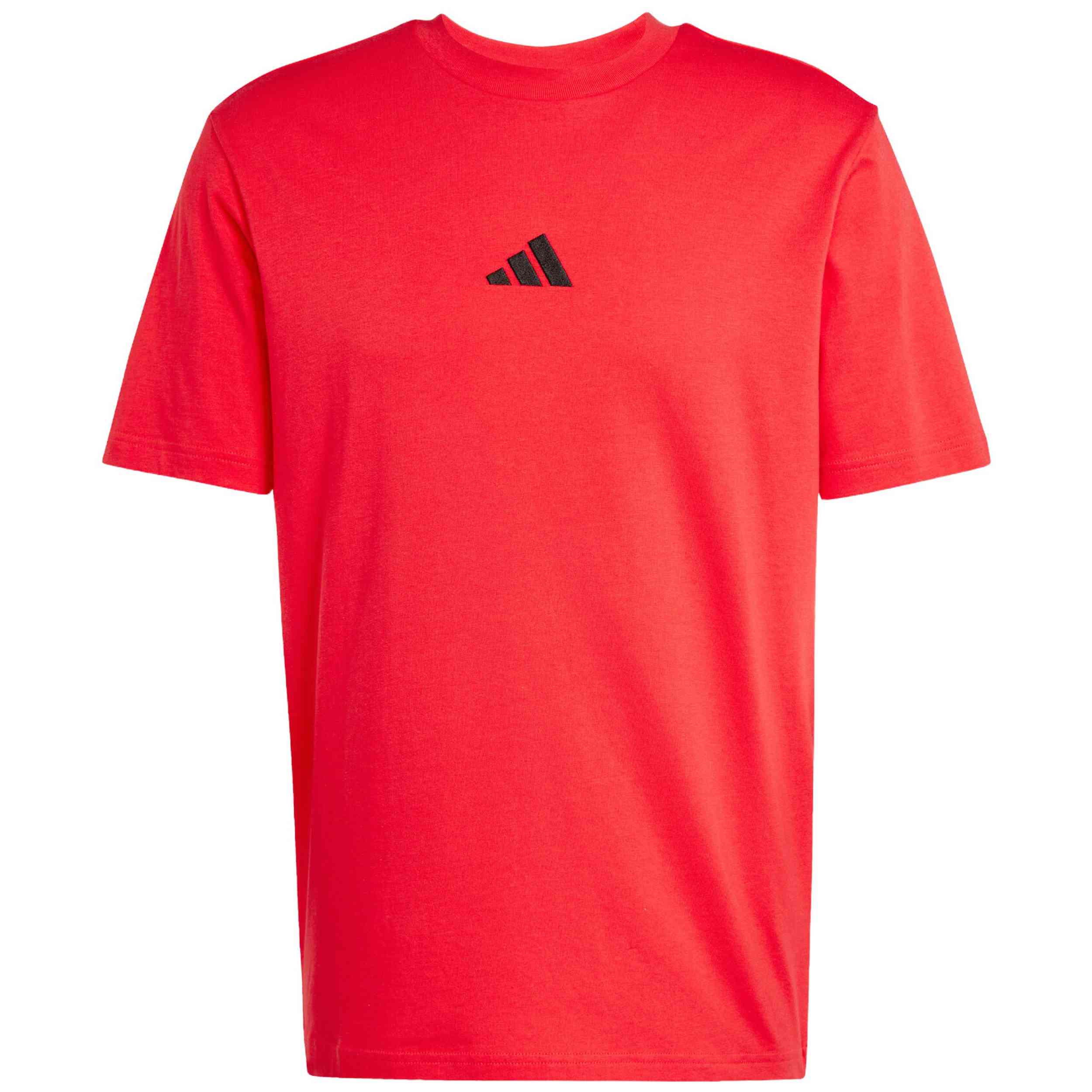 Camiseta De Manga Corta Adidas modelo JF1095 para Hombre en color Rojo