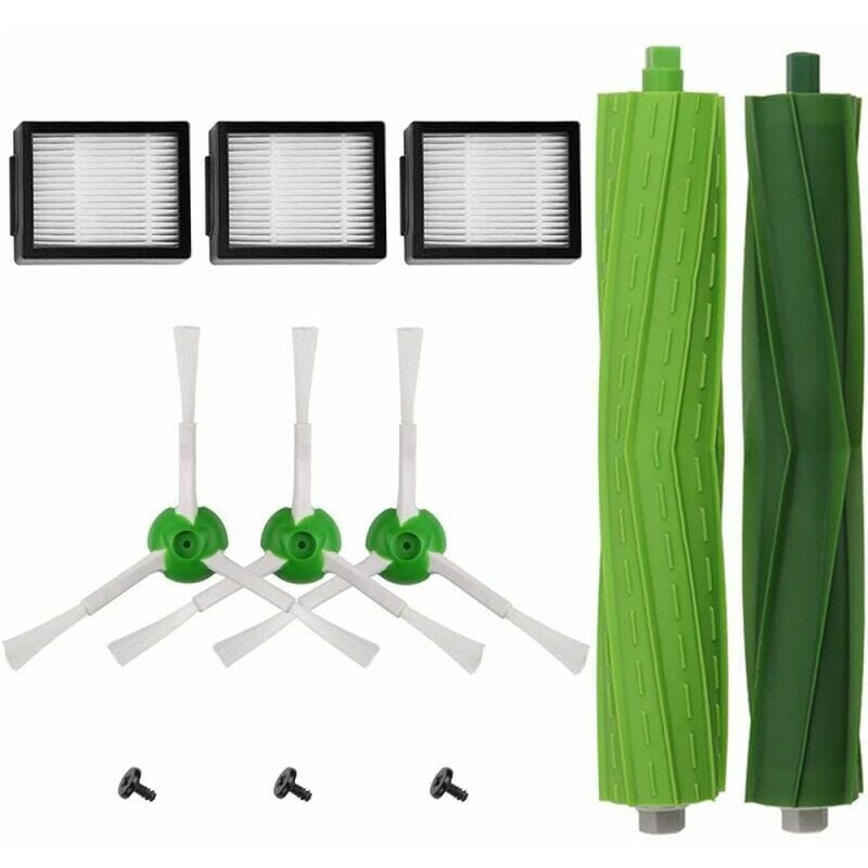 CA Kit de repuesto de accesorios compatible con aspiradoras iRobot Roomba i7, i7+, i7 plus y E5, E6 y E7 (11 piezas)