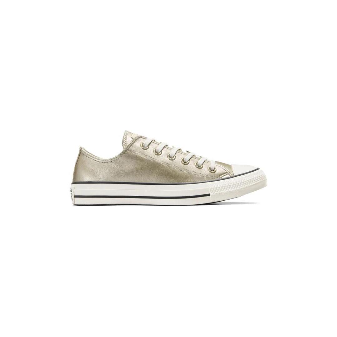 Zapatilla Mujer Converse All Star Metallic Dorada