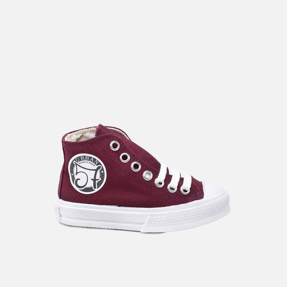 Botas Lona Urban57 Burdeos | Eli 1957