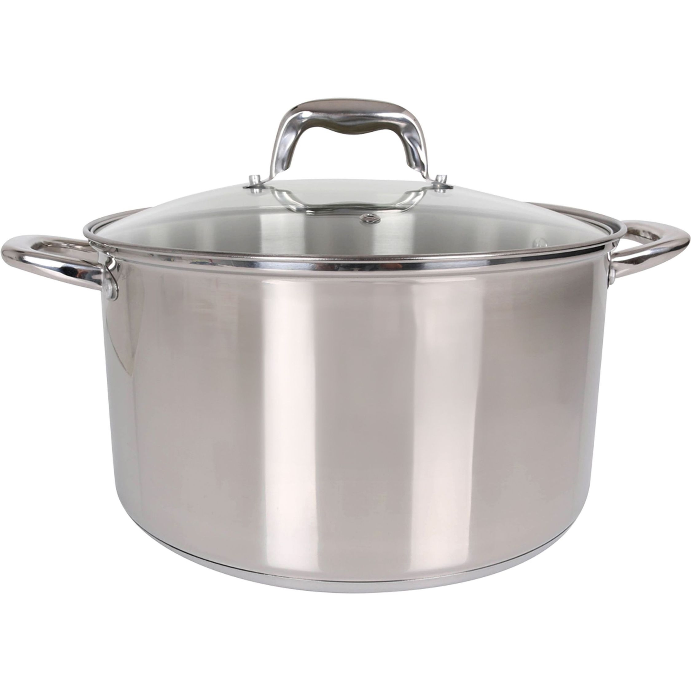 Quttin - Olla de Acero 28cm Colección New Caesar - Apta para Inducción - Alta Durabilidad y Resistencia - Diseño Ergonómico - Compatible con Todo Tipo de Cocinas