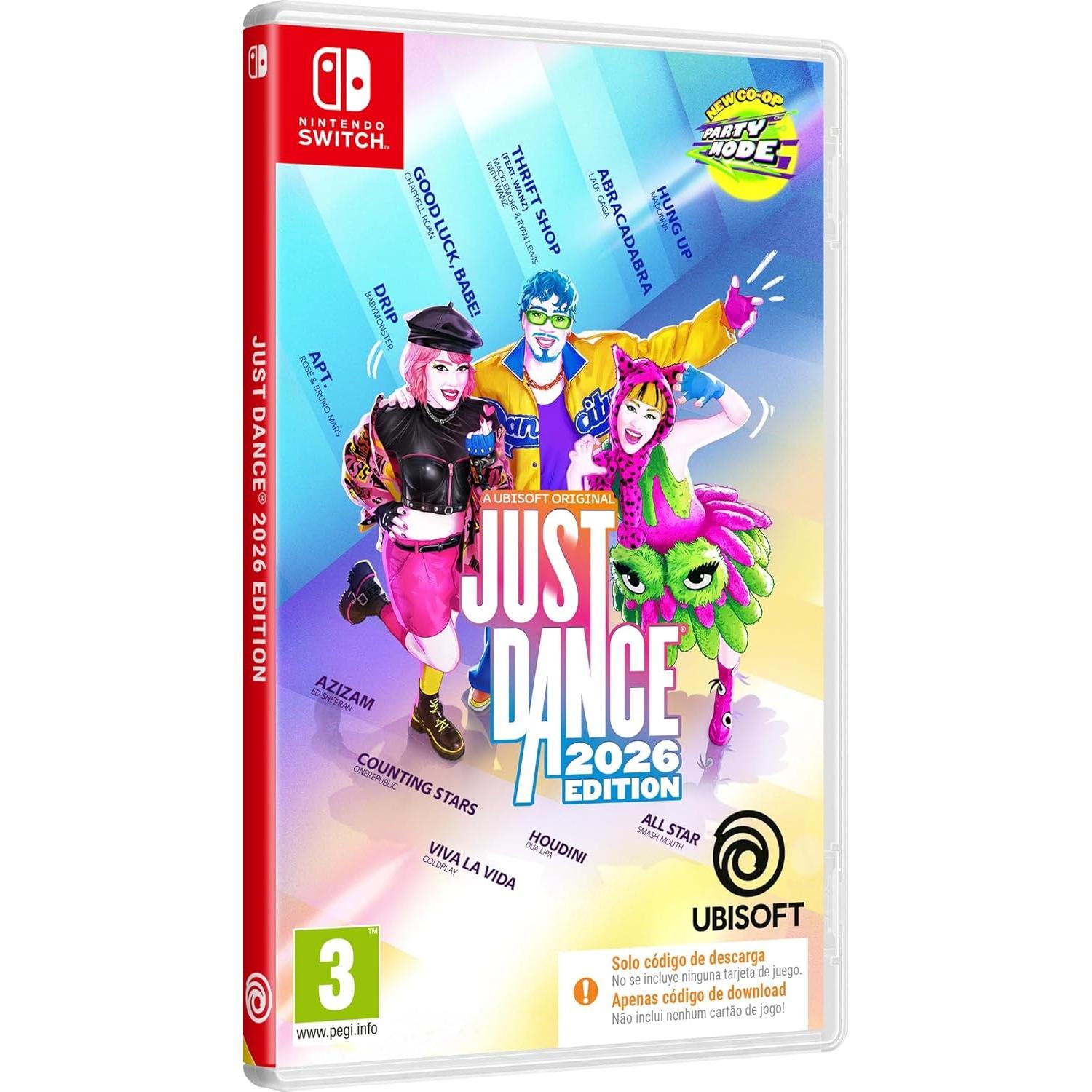 JUST DANCE 2026 EDITION Juego Digital para Consola Nintendo Switch PAL ES
