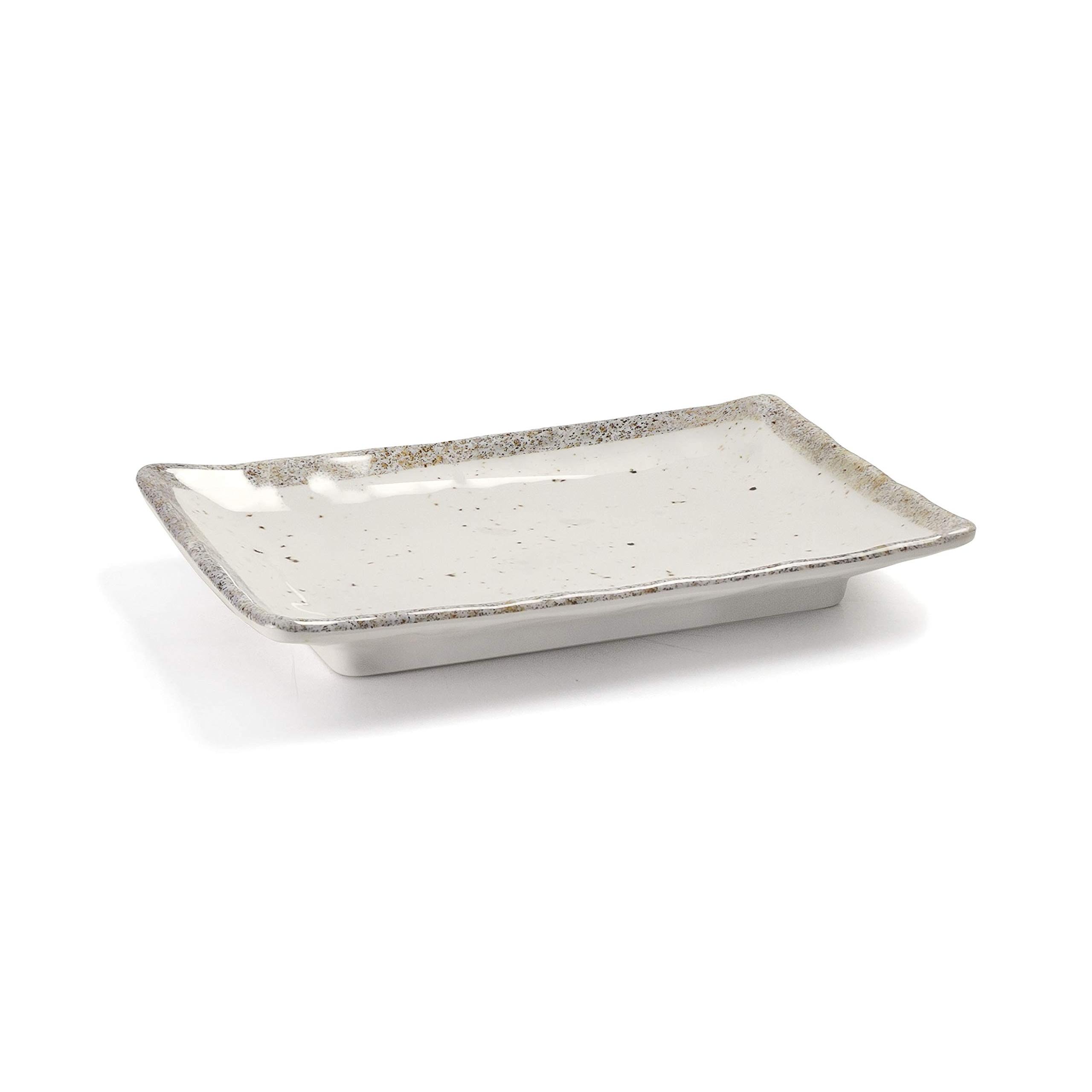 BANDEJA RECT "EARTH" MELAM 35X23.8X4.1CM