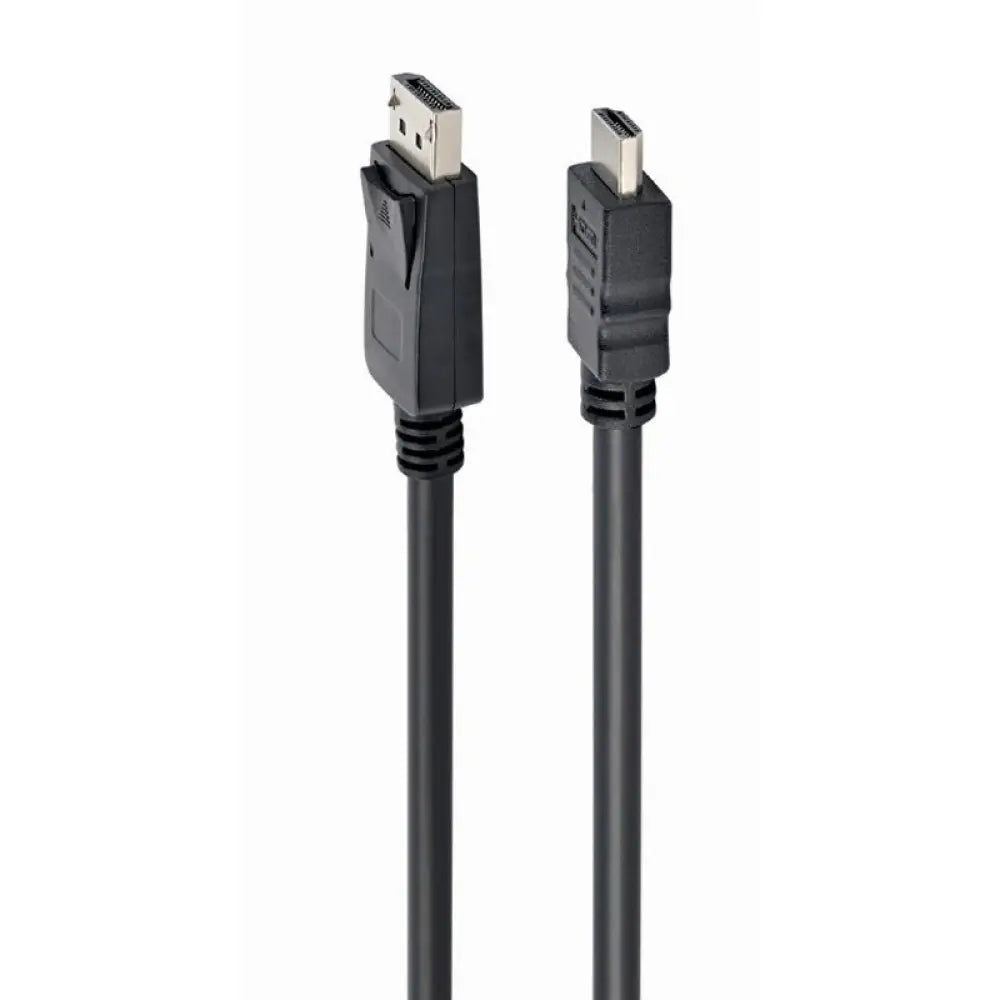 Gembird - Cable DisplayPort a HDMI macho/macho 1.8 m con IC integrado para conexión DP a HDMI, ideal para uso diario resistente
