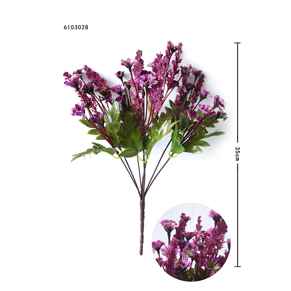 RAMO MINI GIRASOL ARTIFICIAL 35CM 3PCS