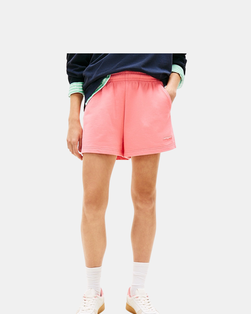 TOMMY HILFIGER DW0DW22230TIE Pantalones Shorts Mujer Rosa