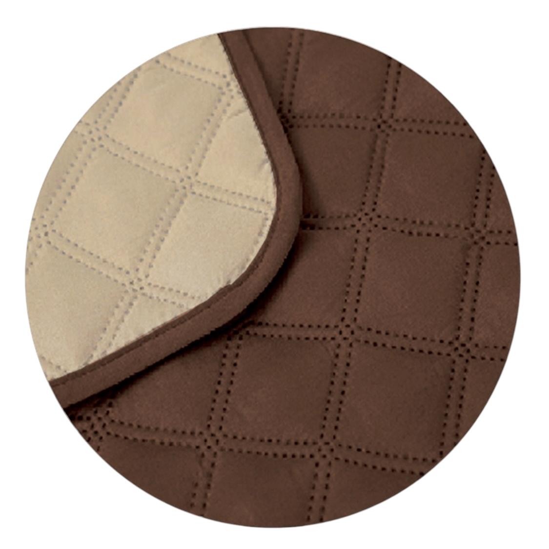 Funda Cubre sofá acolchado reversible con bolsillos