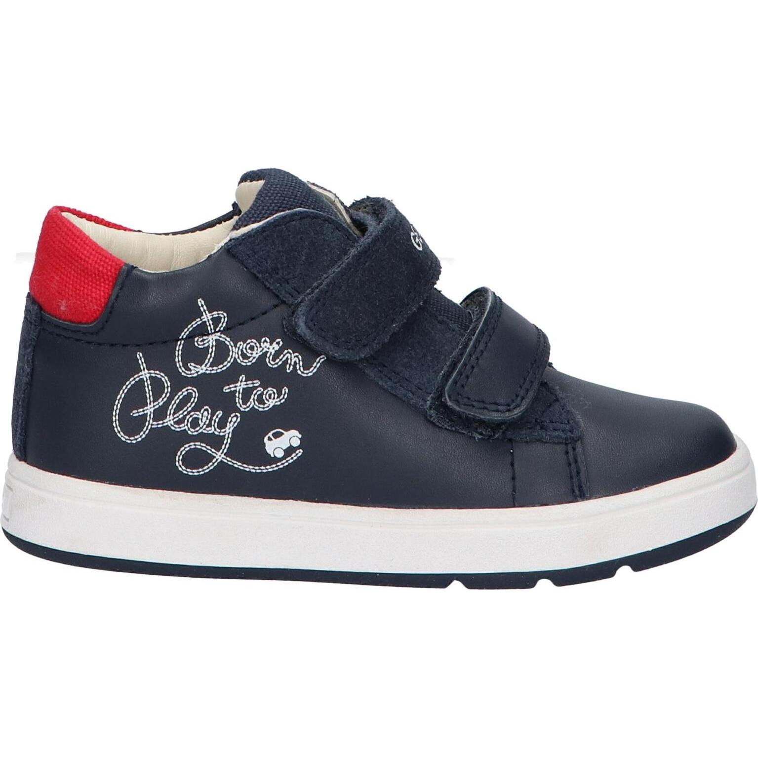 Geox boys' sports shoes b044dd 00822 b biglia c0735 navy-red