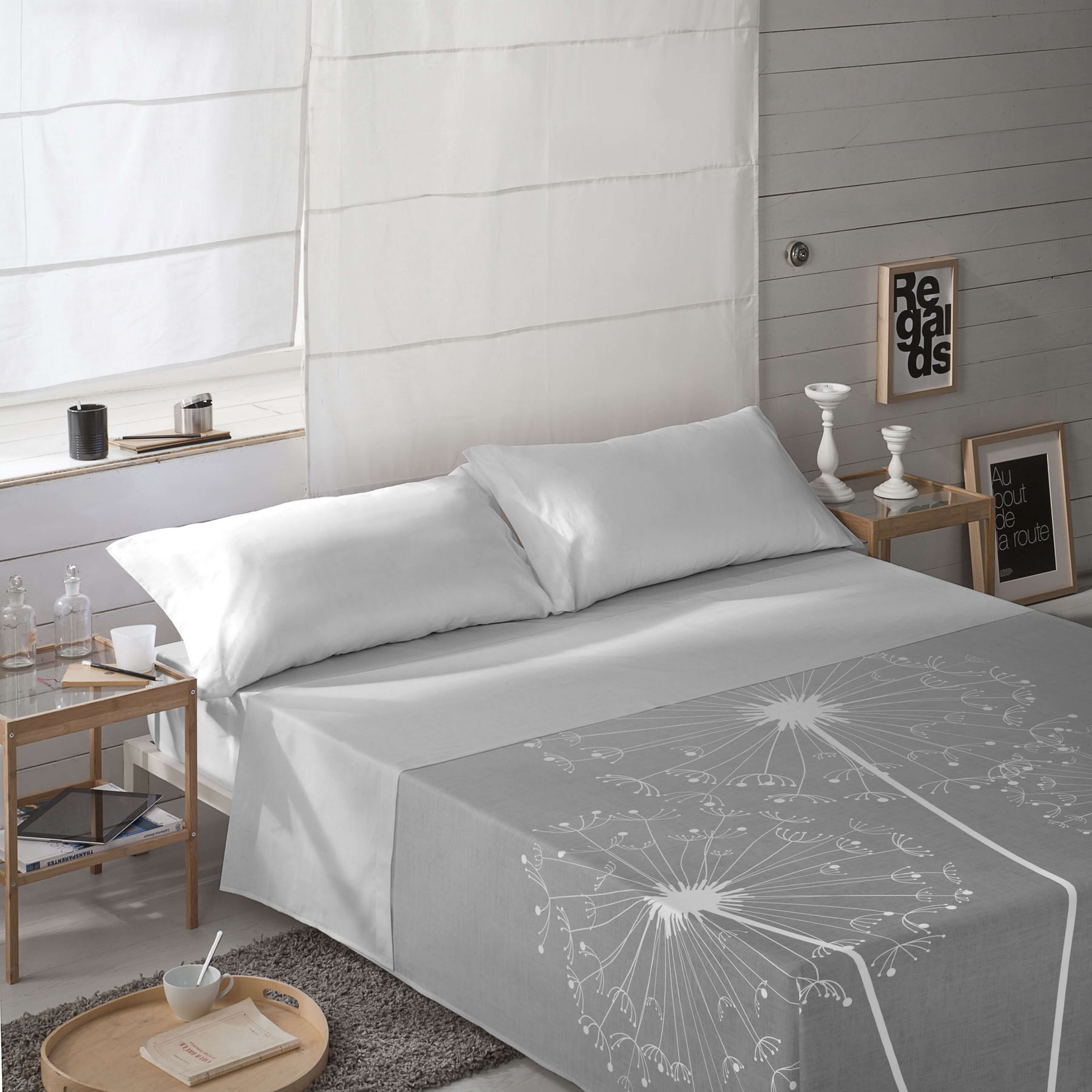 ICEHOME - Juego de Sábanas Estampadas 100% Algodón Extrasuave - Incluye 1 o 2 Fundas de Almohada - Cama 90/135/150/180 - Fabricado en España
