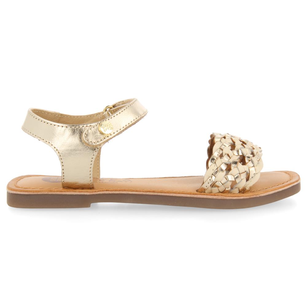 Sandalias Gioseppo modelo 68214 Pasig en color Dorado