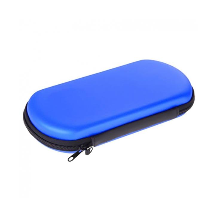 FUNDA PARA SONY PS VITA 1000 2000 SUAVE PROTECCION CARCASA CREMALLERA AZUL