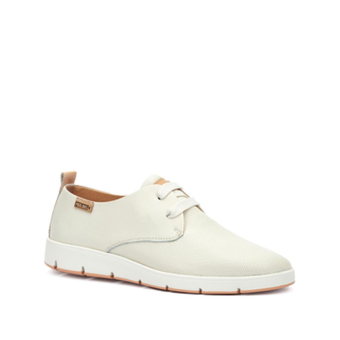 PIKOLINOS MADRID W8A-4877 ZAPATOS EN PIEL NATURAL MUY SUAVE, CON CORDONES Y CON SUELA EXTRA-CONFORT.