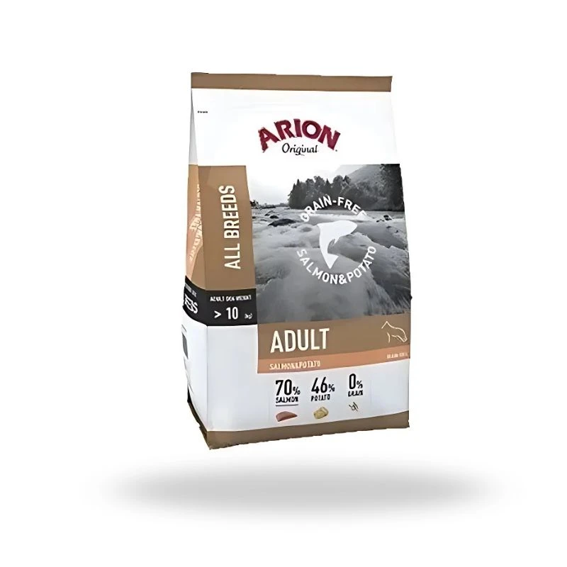 Pienso para Perro ARION GRAIN FREE de Salmon y Patata 12kg