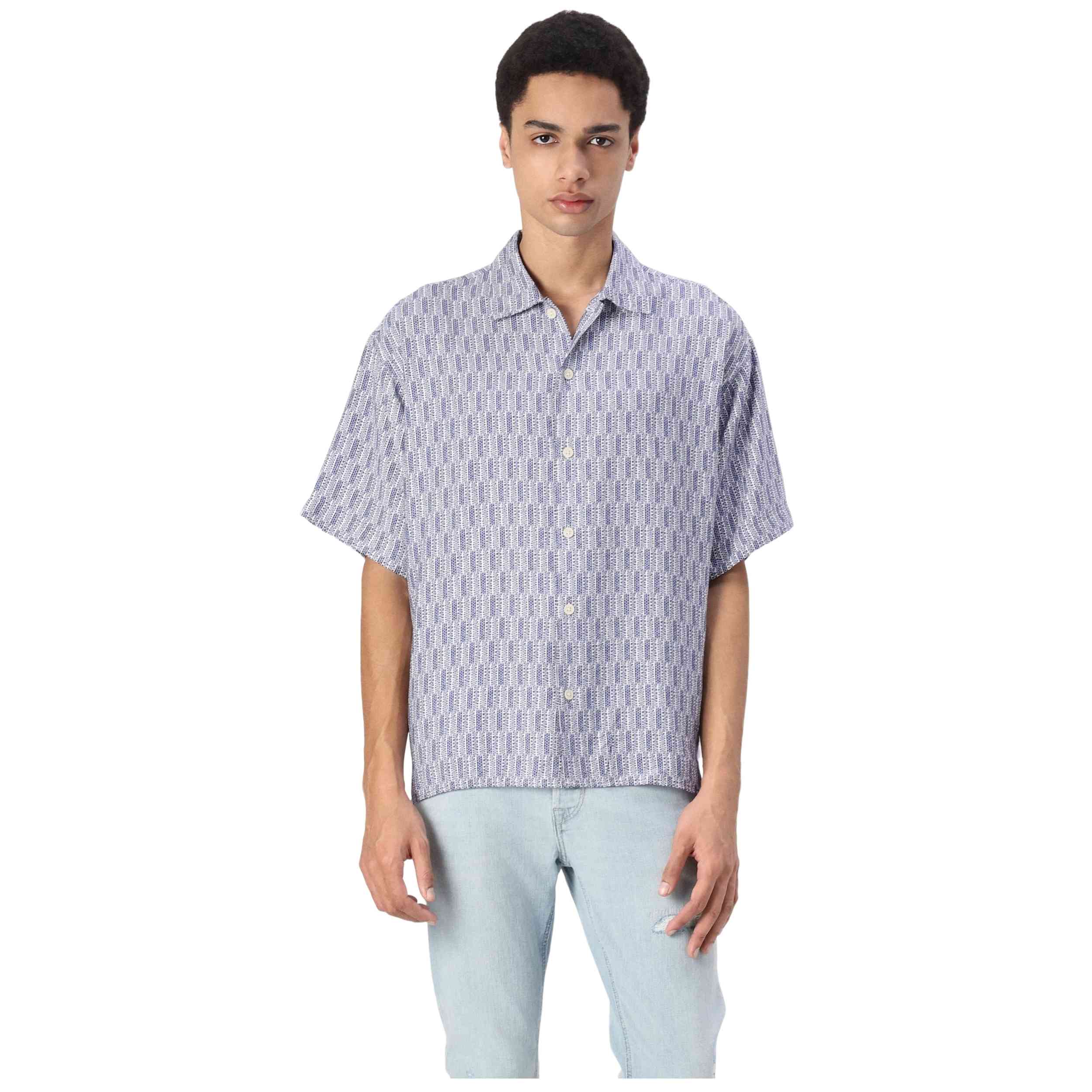 Camisa Jack & Jones modelo 12271106 para Hombre en color Azul