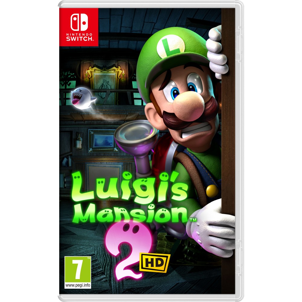 LUIGI'S MANSION 2 SWITCH JUEGO FÍSICO PARA NINTENDO SWITCH VERSIÓN ESPAÑOLA GARANTÍA EUROPEA SPANISH VERSION Nintendo