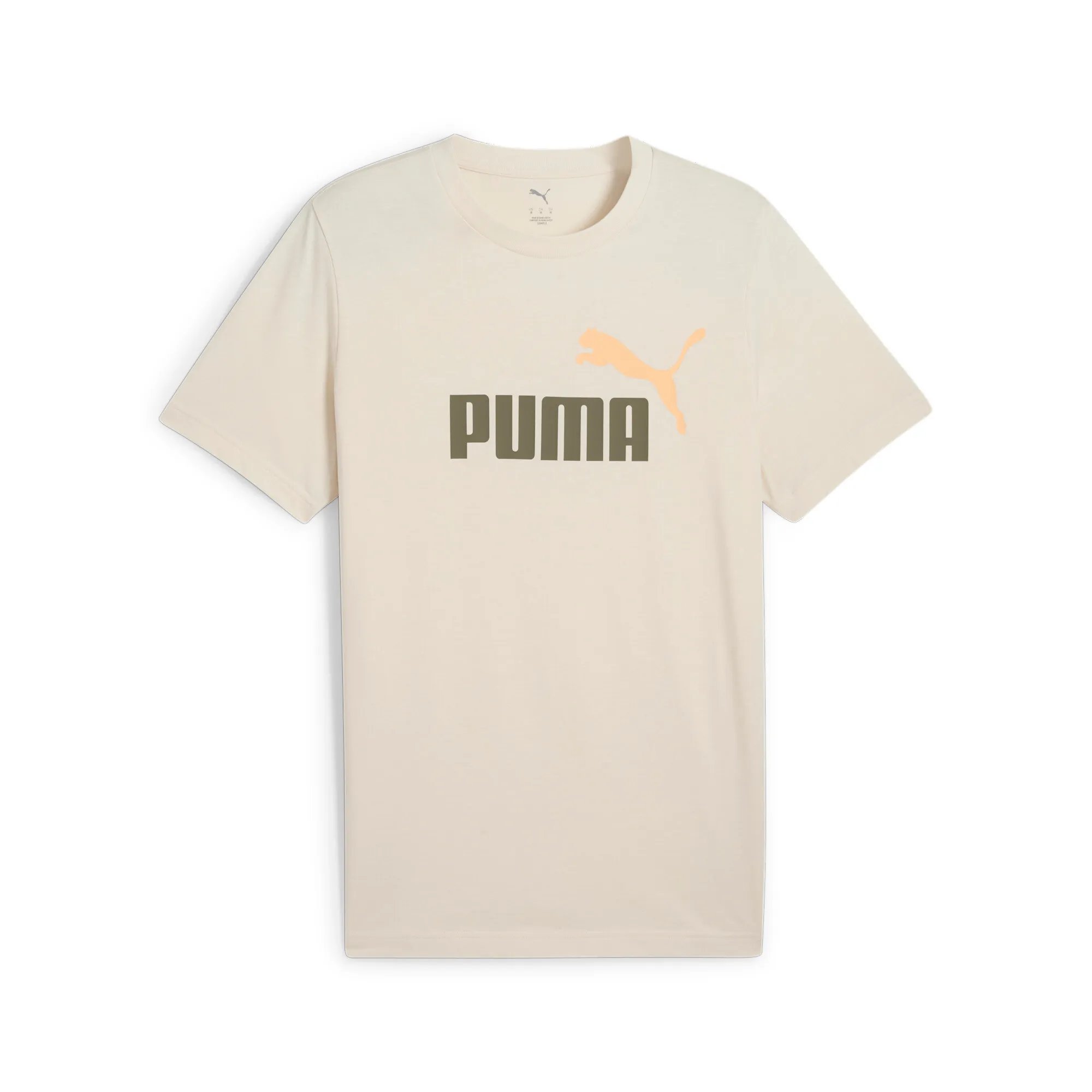 PUMA Camiseta Hombre - ESS 2 Colour No. 1 Logo Tee, cuello redondo, manga corta, uni
