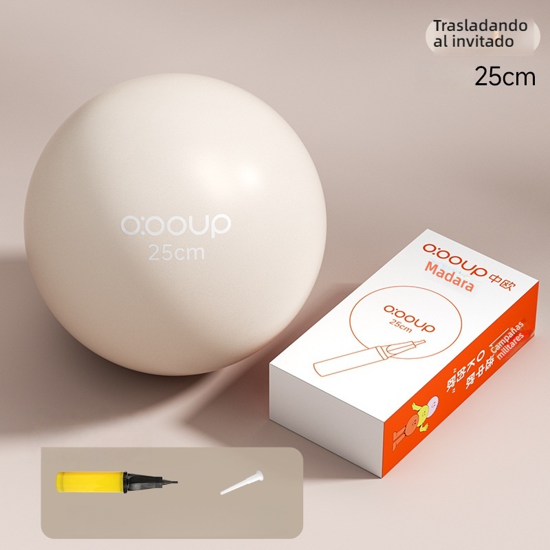 Mini pelota de yoga para pilates y ejercicio, multifuncional, con superficie reforzada, ideal para fortalecer el suelo pélvico y mejorar el equilibrio.