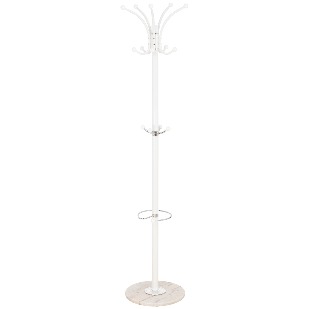 Wonderlust Deco - Perchero de metal con paraguero y 5 ganchos D36x178h cm