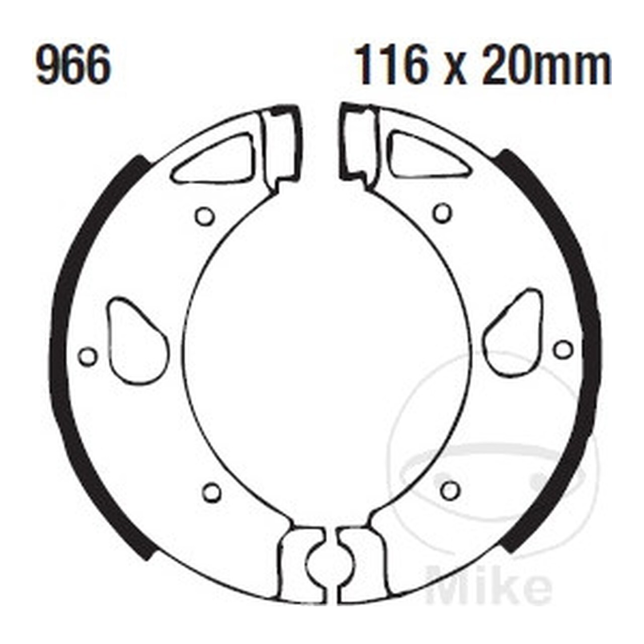 Zapatas De Freno Sin Muelle 732.01.51