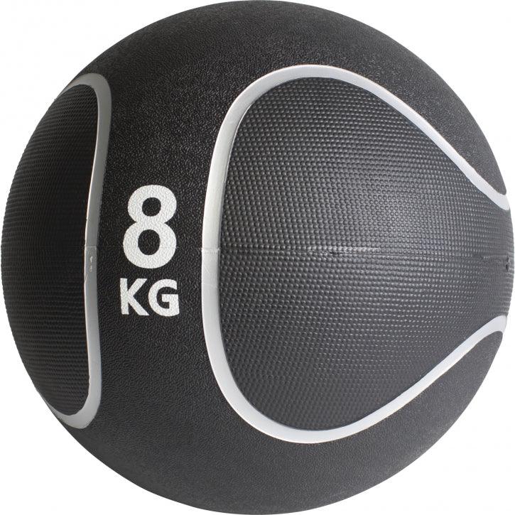Balón Medicinal de Goma en Negro 1 - 10 kg