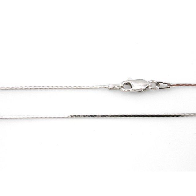 Cadena De Plata Rodiada 4L 020 - 40 Cm.