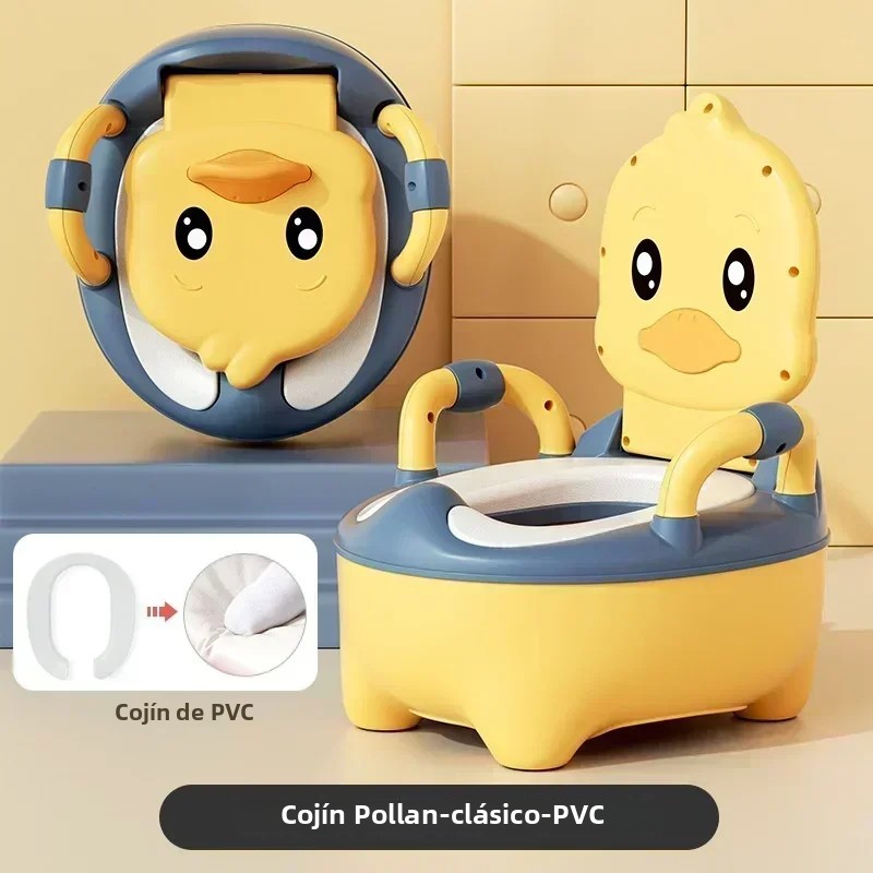 CA Asiento De Instrucción En El Baño Para Niños Con Protección Cintura Y Manos De DUCK Tipo Concha Armrest Supplies Para Bebés