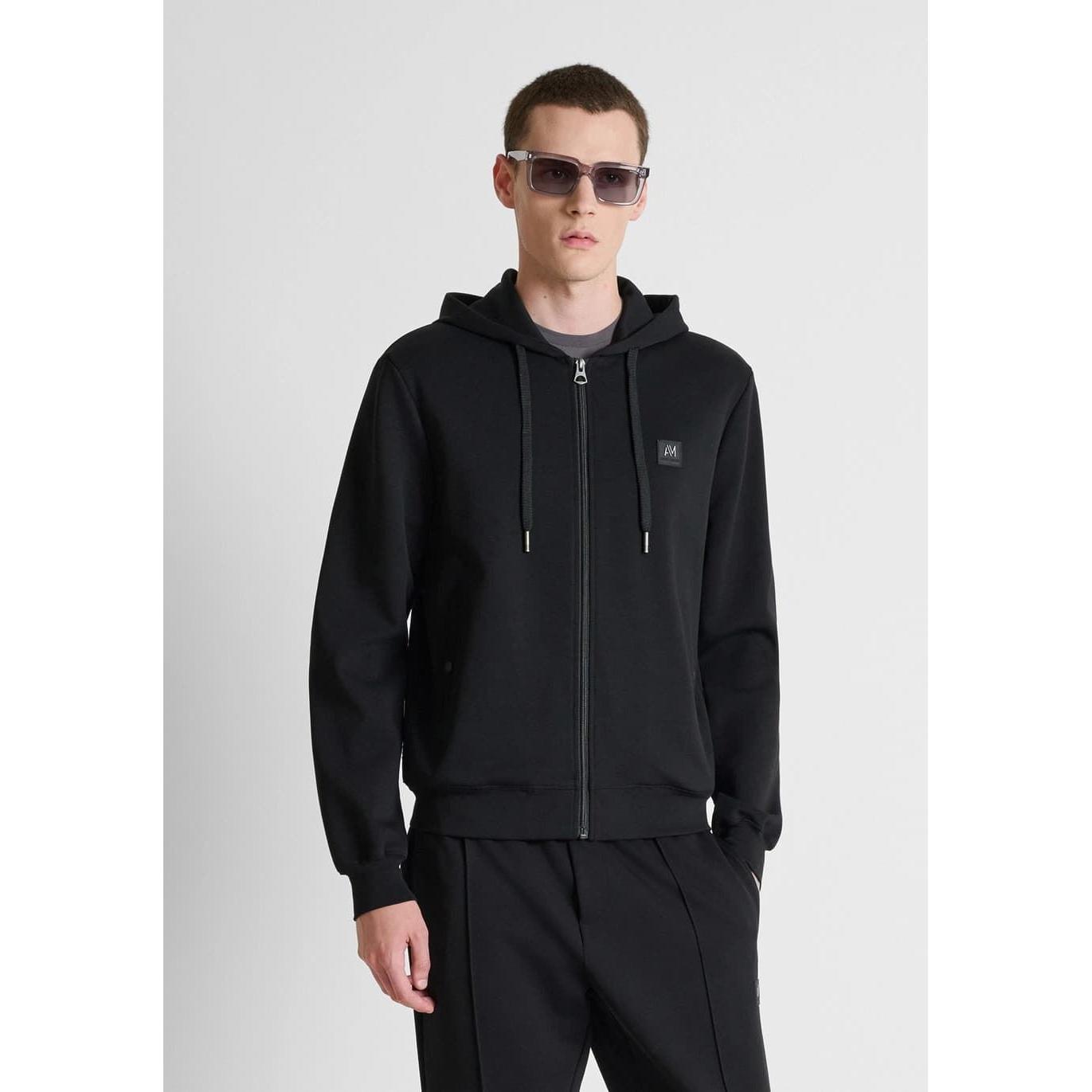 Sudadera Antony Morato Regular Fit Black MMFL01172 FA150168 9000
