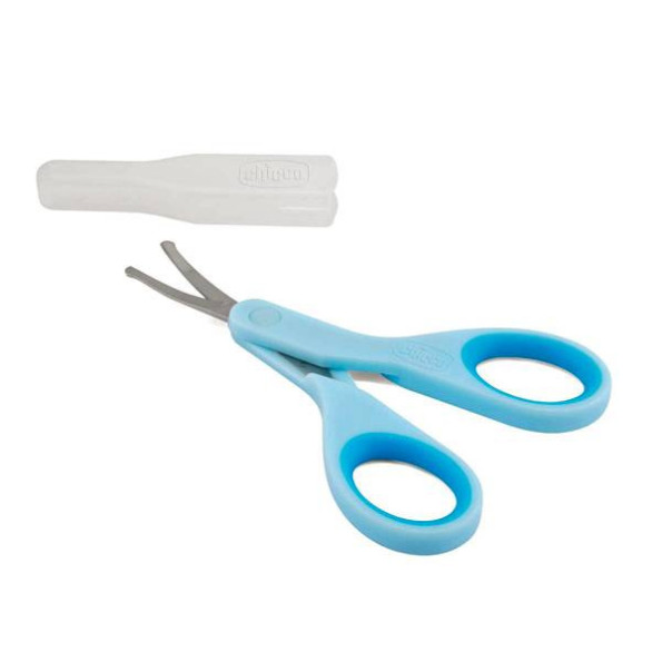 Chicco Tijeras Seguridad Uñas Recien Nacido Azul Chicco