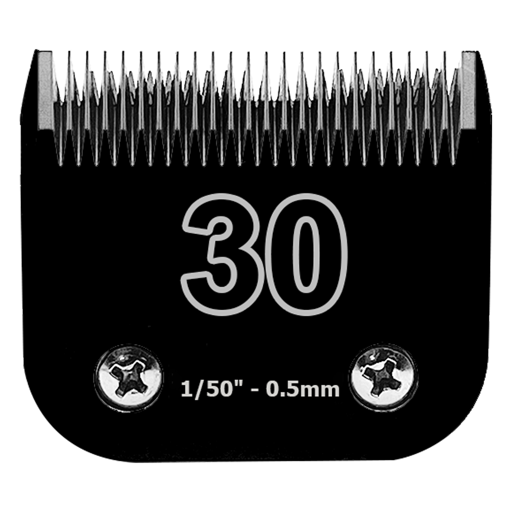 TK Cuchilla De Afeitar Para Perros Negra 4FC#5FC#7FC#10#15# Compatible Con Afeitadoras De Mascotas Hecha De Acero Inoxidable Desmontable