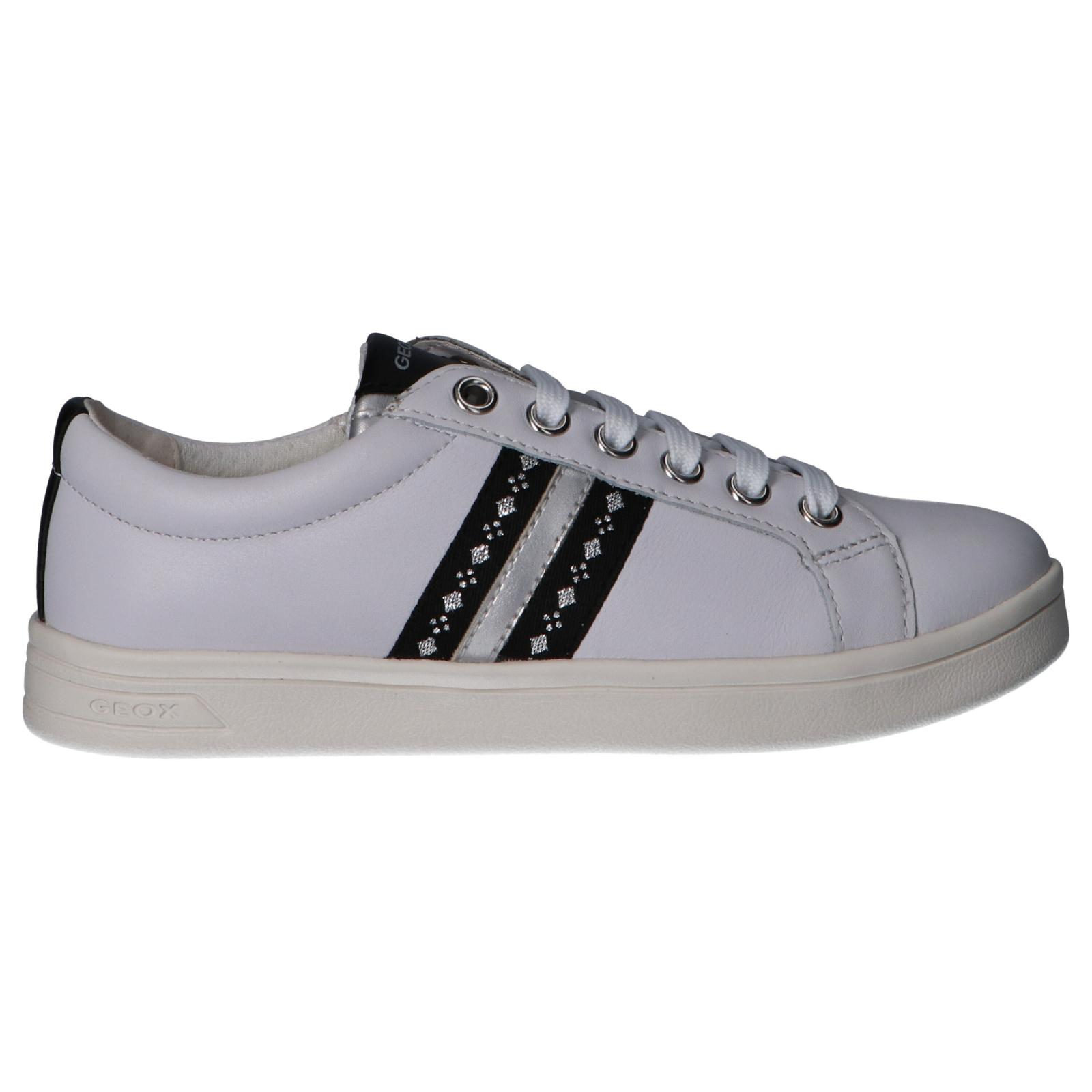 Geox j024mh 00085 j djock c1000 white girls' sneakers