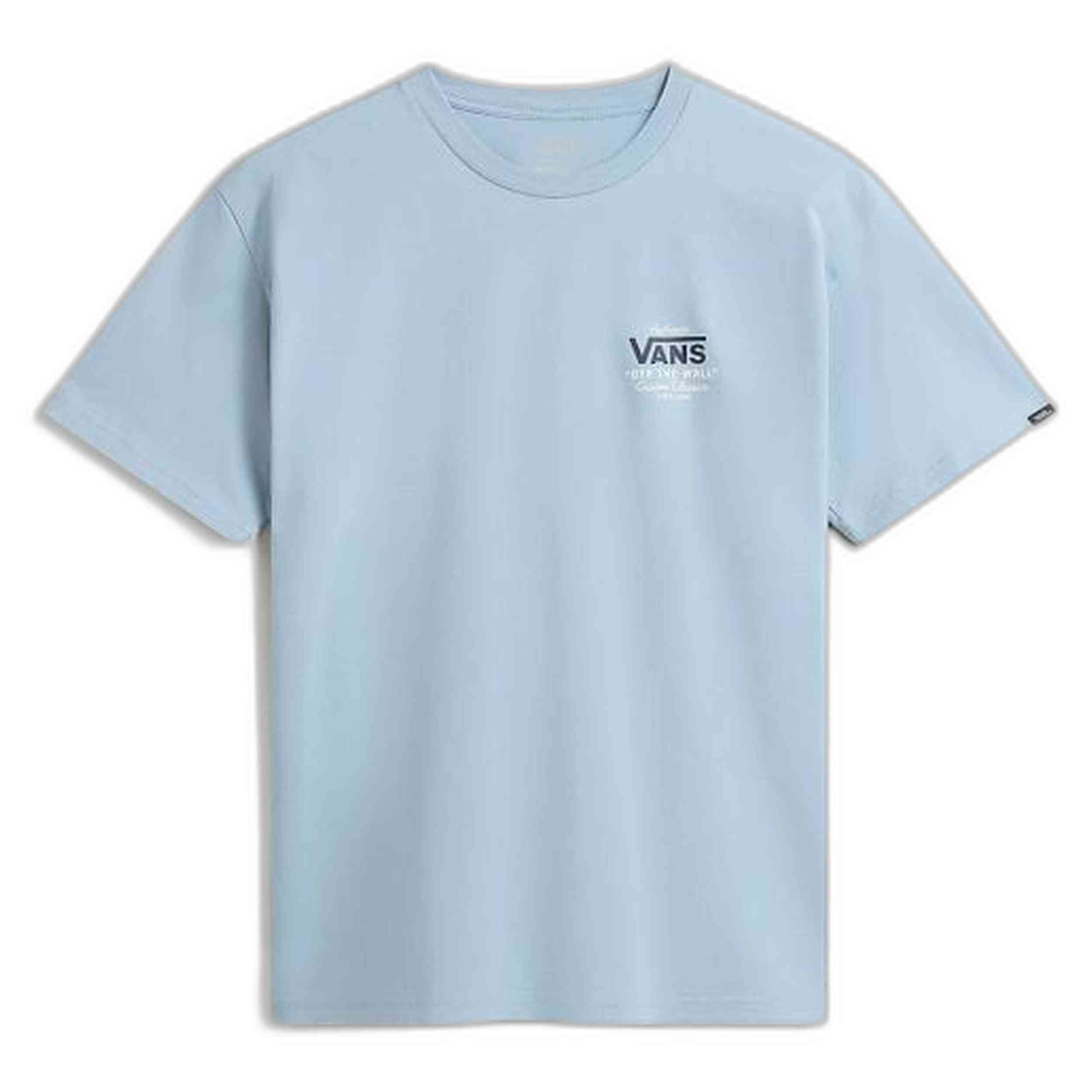 Camisetas marca Vans modelo Vn0A3Hzfczd1 para hombre en color celeste