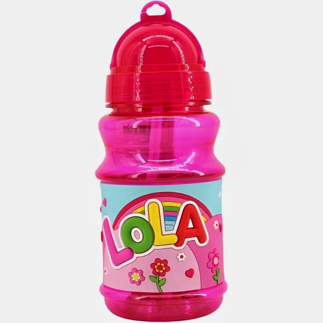 Panda Home Botella de Agua Con Nombre para Niños, 350 ml, Antifugas y sin BPA – Ideal para Colegio, Deporte o Viajes – Regalo Perfecto para Cumpleaños, Reyes (5-10 Años)