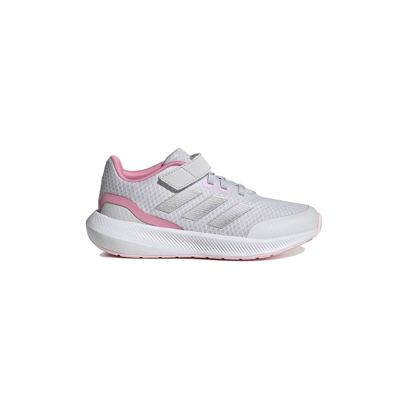 Zapatilla Niña adidas Runfalcon 3.0 Gris/Rosa