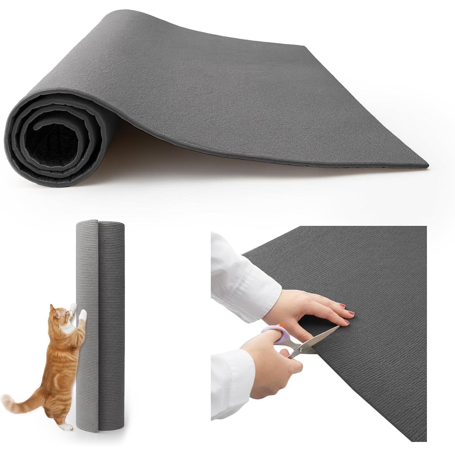 C.A | Protector de Sofá para Gatos | Autoadhesivo, Recortable y Reutilizable | Protección Antiarañazos para Sofás y Muebles