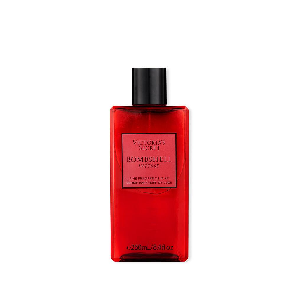 Victoria's Secret - Bruma perfumada Bombshell Intense 250 ml con notas de peonía roja, cereza y vainilla para mujer