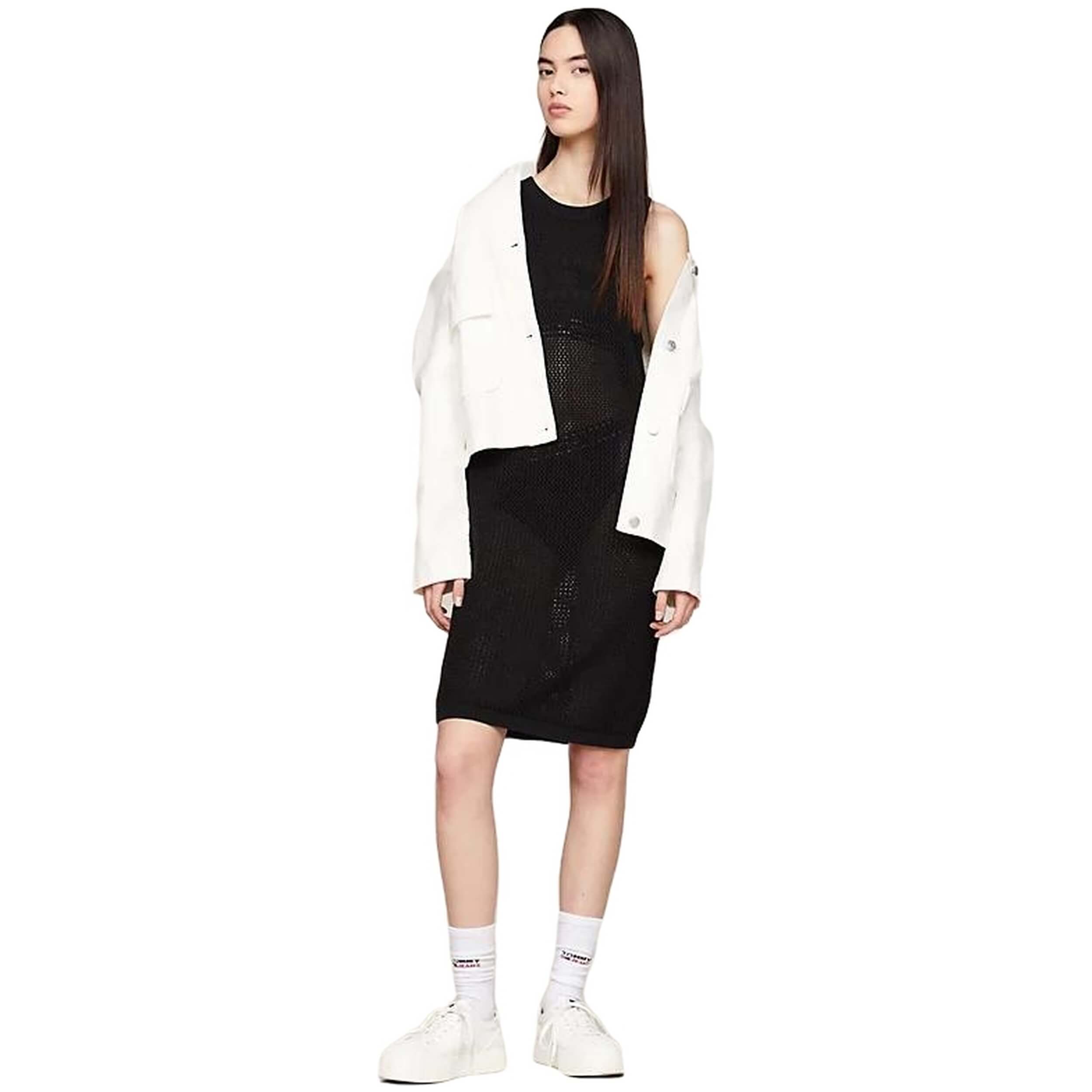 Vestidos Tommy Hilfiger modelo DW0DW17930-BDS para Mujer en color Negro