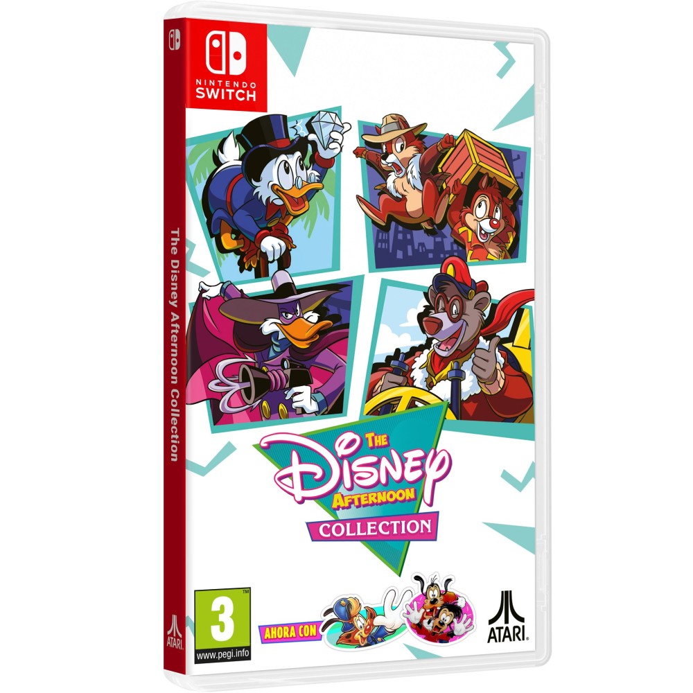 THE DISNEY AFTERNOON COLLECTION SWITCH JUEGO FÍSICO PARA NINTENDO SWITCH VERSIÓN ESPAÑOLA GARANTÍA EUROPEA EU WARRANTY Nintendo
