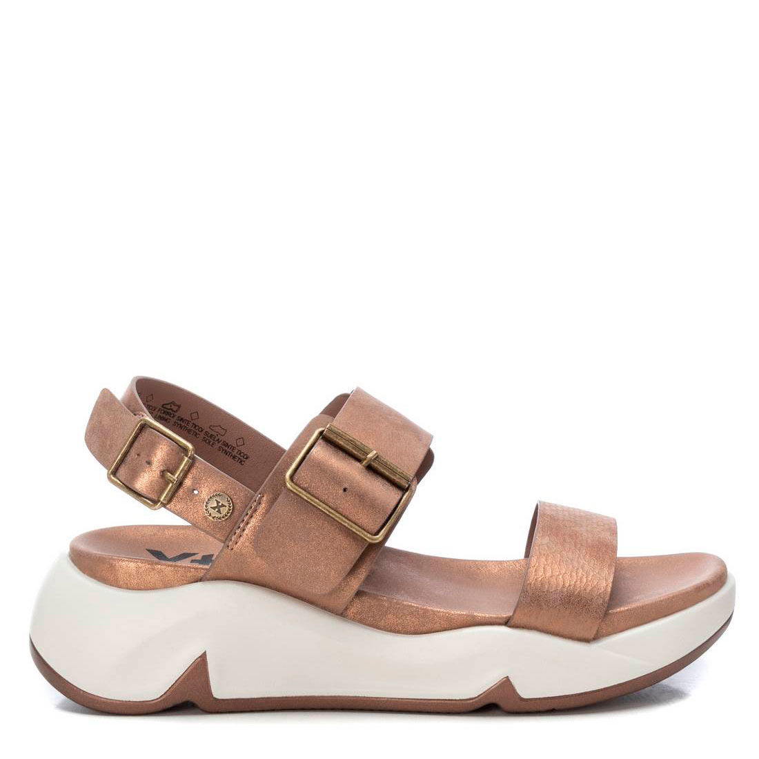 Xti Sandalias Bronce 142738-BRONCE , para Mujer