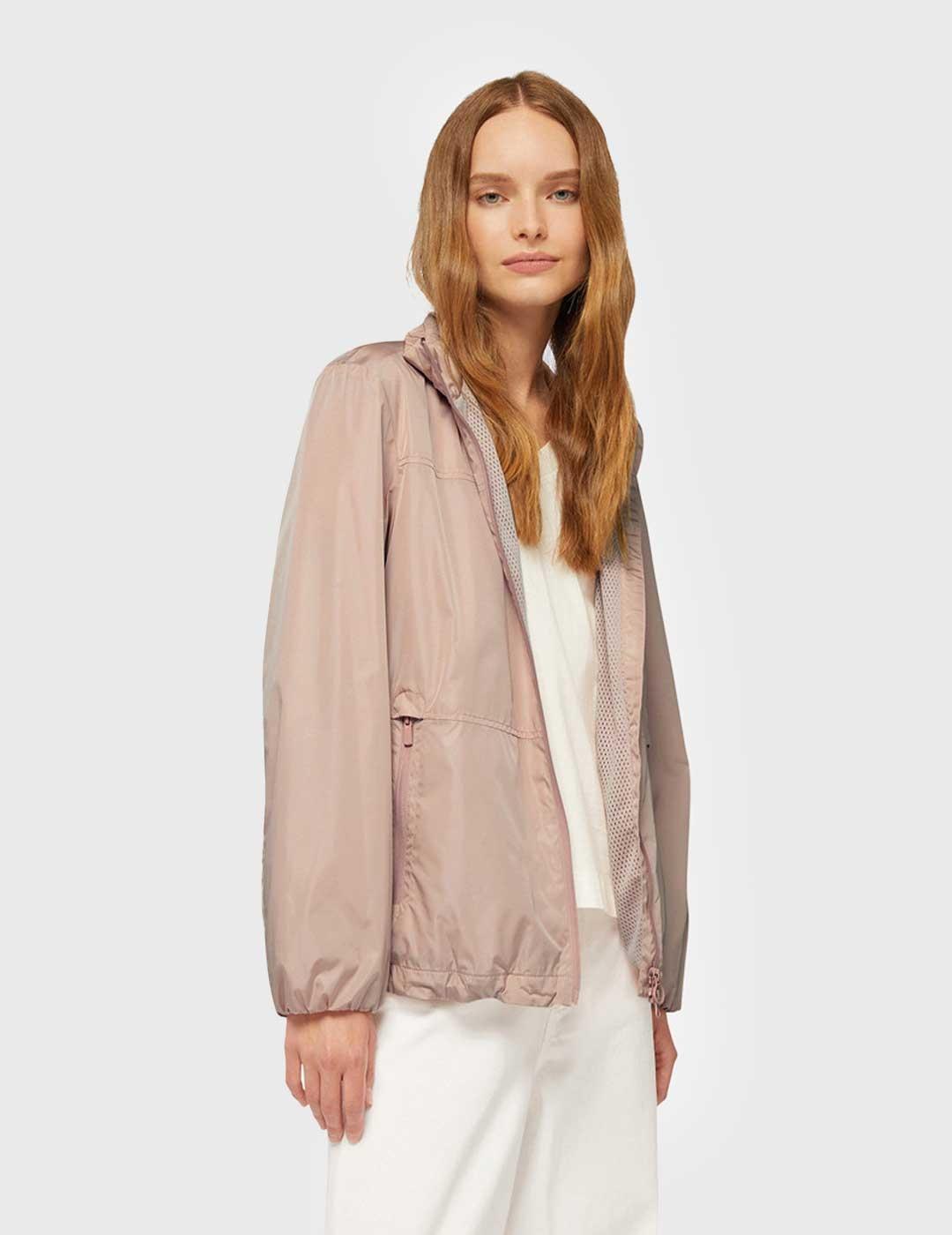 Geox Spherica Bomber Chaqueta rosa para mujer
