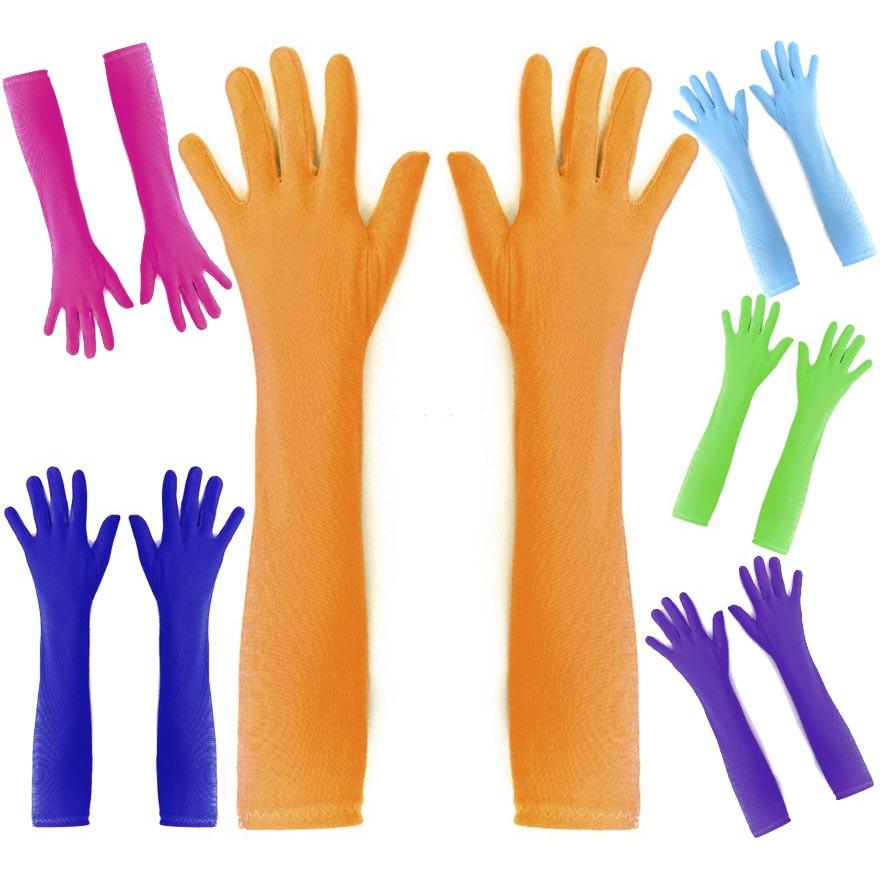 Guantes Largos para adultos de 40 cm en varios colores