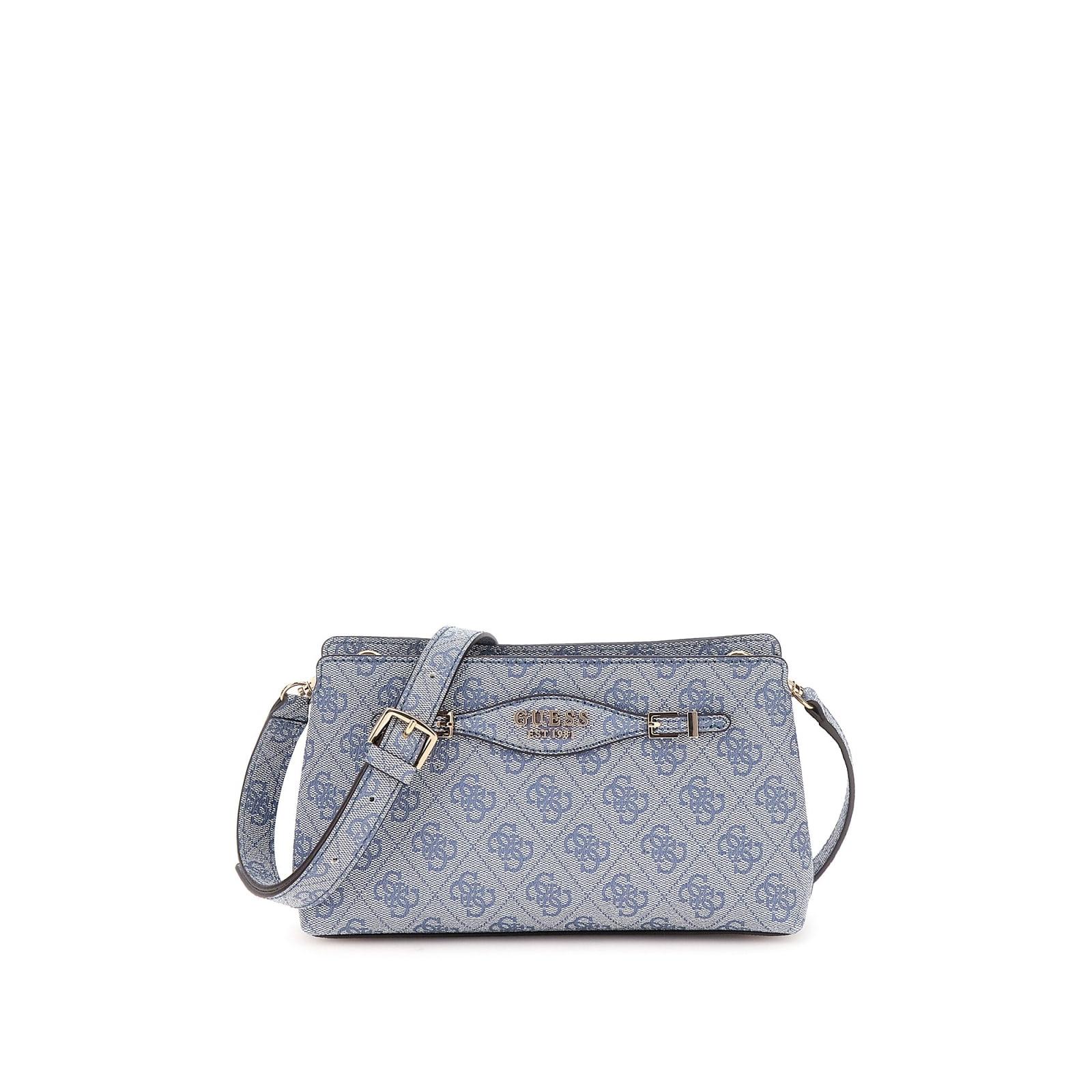 Bolso Guess Katya Crossbody Gris Claro HWSG9652120-SLG