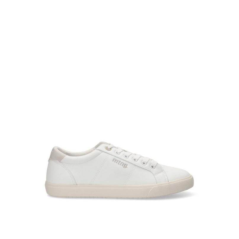 Zapatillas Casual Mustang - Hombre - Suela Plana - Modelo 84732 - Color Blanco
