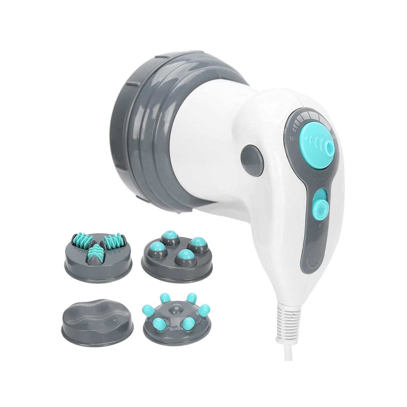Mediawave Store Massaggiatore corpo con accessori anticellulite massaggia e tonifica
