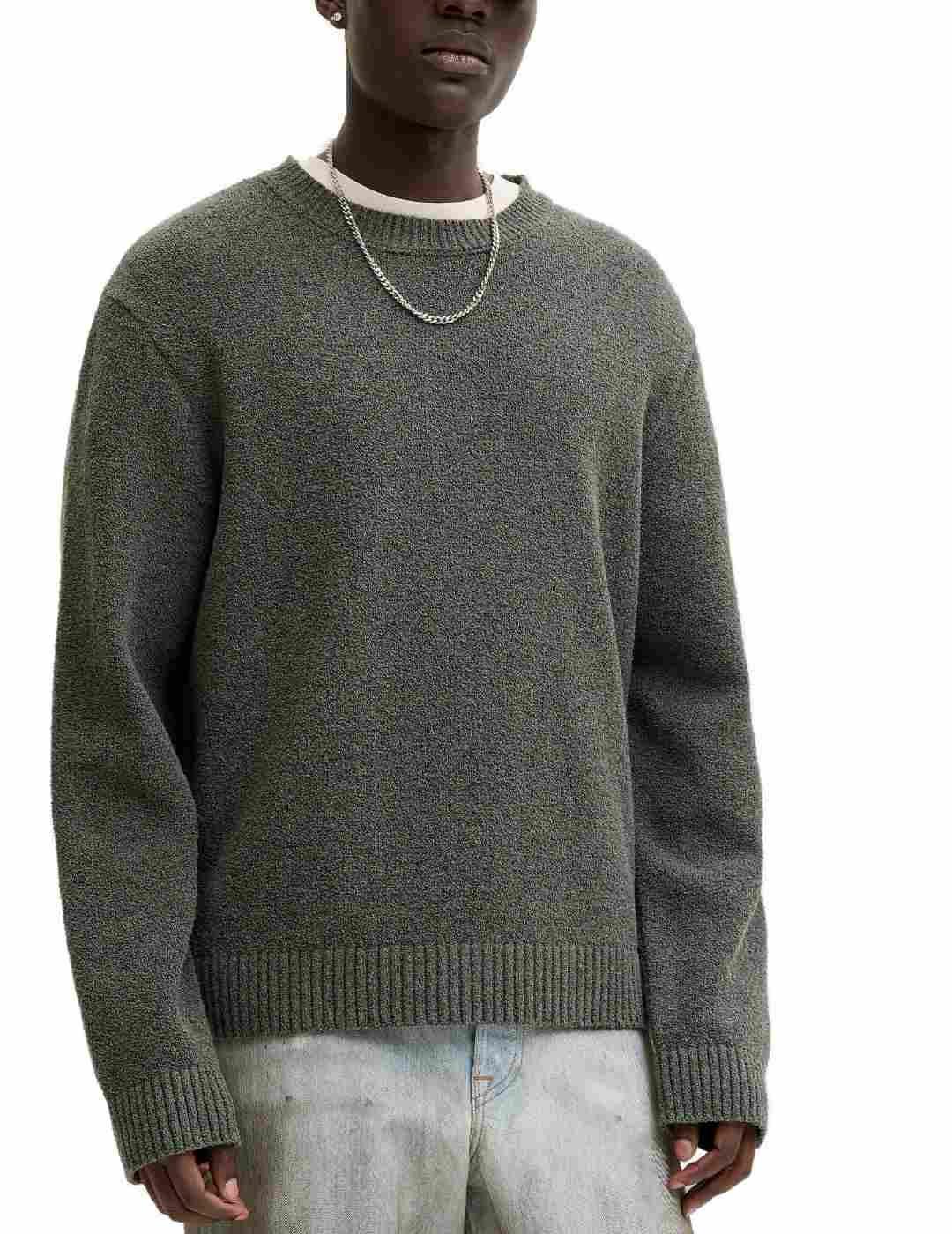 Jersey Jack&Jones Norrebro verde de punto para hombre