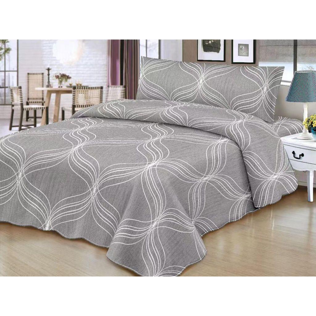 Juego de Sábanas 3 Piezas, Sábana Encimera, Bajera Ajustable y Funda de Almohada, 100% Poliéster, Tacto Suave, Diseños Modernos. ✅ Envíos a España en 48/72h