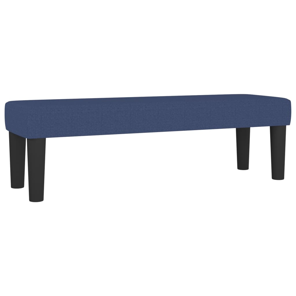 vidaXL Banco de tela 100x30x30 cm en color Gris oscuro/Marrón oscuro/Crema y más
