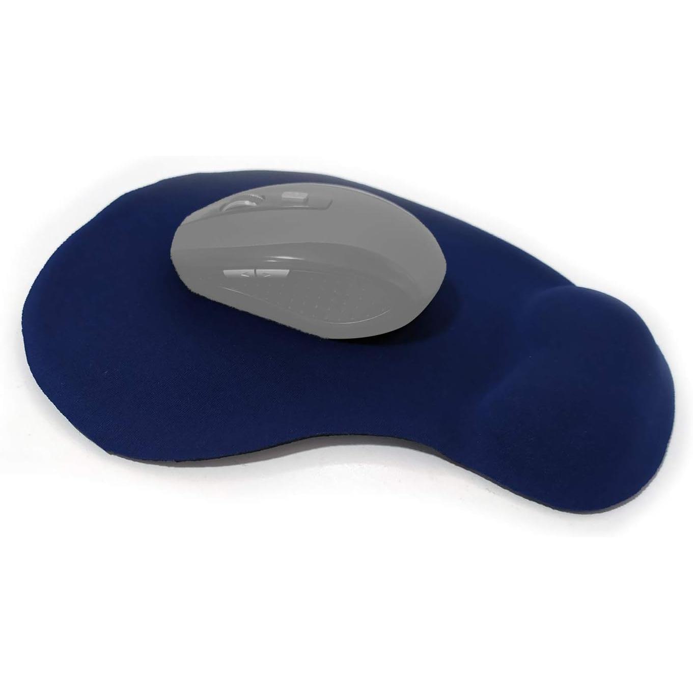 EUROXANTY Alfombrilla de Ratón con Reposamuñecas 4 Colores Alfombrilla Gel Ratón Antideslizante con Diseño Ergonómico