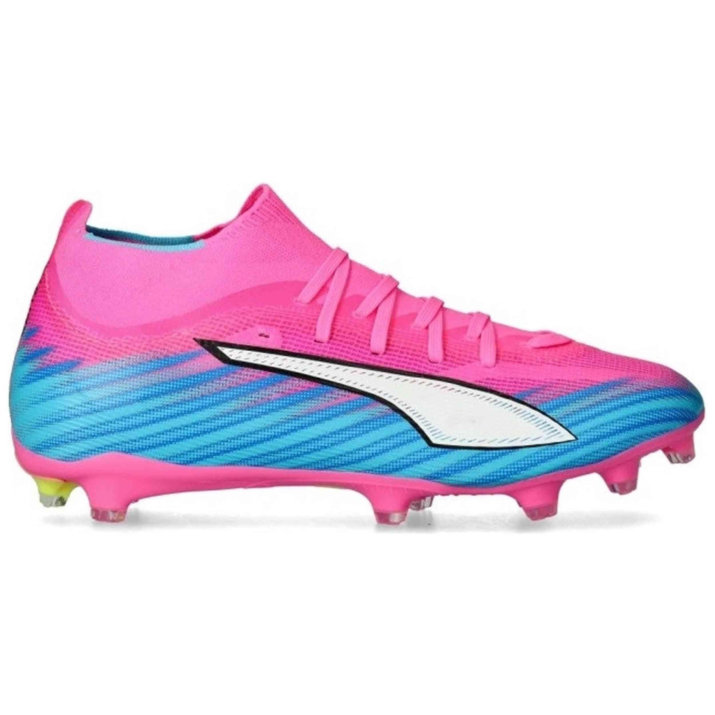 Botas De Futbol Puma modelo Ultra 6 Match FG/AG "Poison Pink-PU" para hombre y mujer en color Rosa