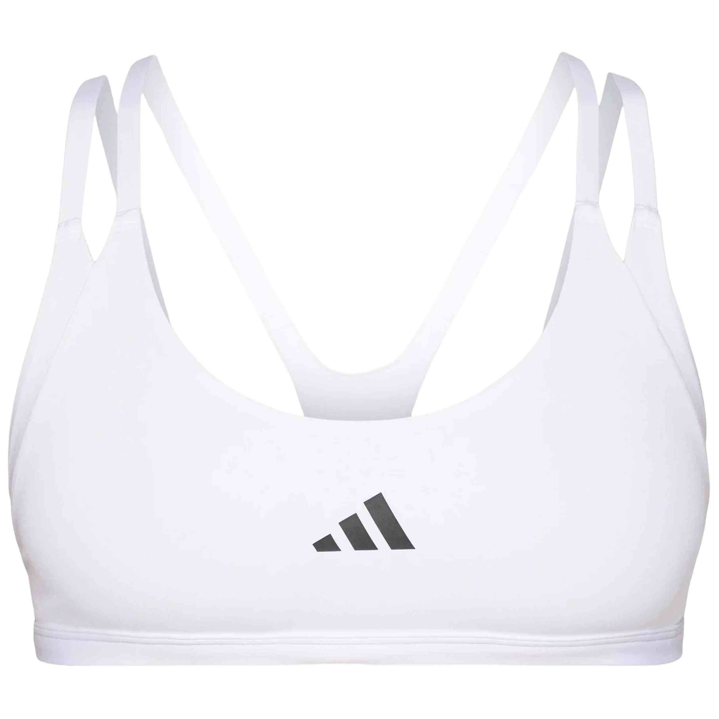 Top Adidas modelo Optime Workout Strappy "White" para Mujer en color Blanco
