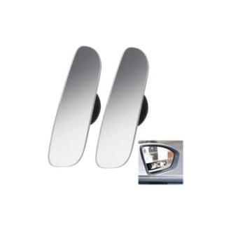 CA Espejos convexos para puntos ciegos Sollbry (2 unidades), diseño sin marco para coches, SUV y motocicletas. Espejos exteriores ajustables 360°, gran angular HD, con adhesivo, impermeables y duraderos.